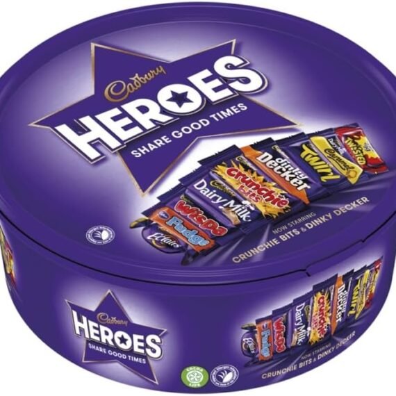 (Envío gratuito)Cadbury Heroes Chocolates Tub 695g