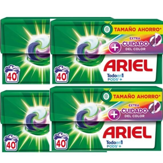 (Envío gratuito) Cápsulas Ariel All in One, 160 lavados