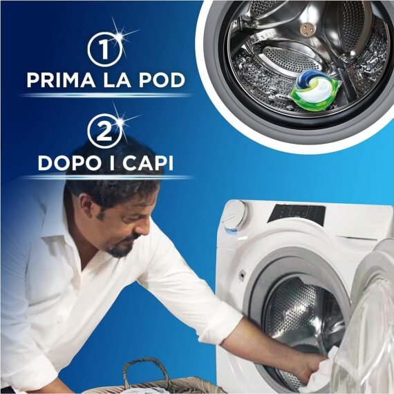 (Envío gratuito) Dash Pods All in 1 - Detergente para lavadora en cápsulas, 108 lavados (2 x 54)